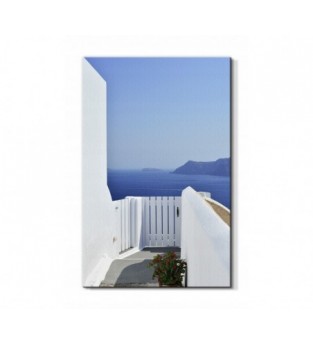 Grecja Santorini Wyjście Foto Obraz Płótno 60x40