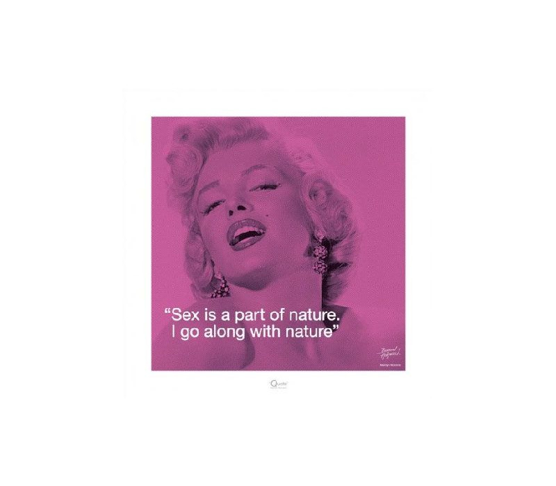Marilyn Monroe (Życiowe Cytaty) - reprodukcja